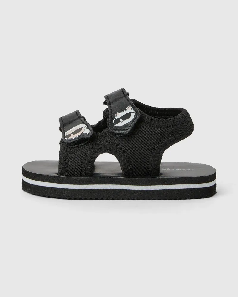 Karl Lagerfeld Ikon Sandalen Für Babys, Schwarz, Größe Schwarz