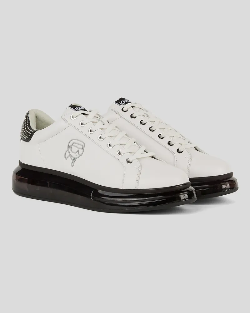 Karl Lagerfeld Ikon nft Kapri-kushion-sneaker, Mann, Weiss/Schwarz, Größe Weiss