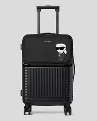 Karl Lagerfeld K/ikonik koffer aus Mischgewebe, Mann, Schwarz Schwarz