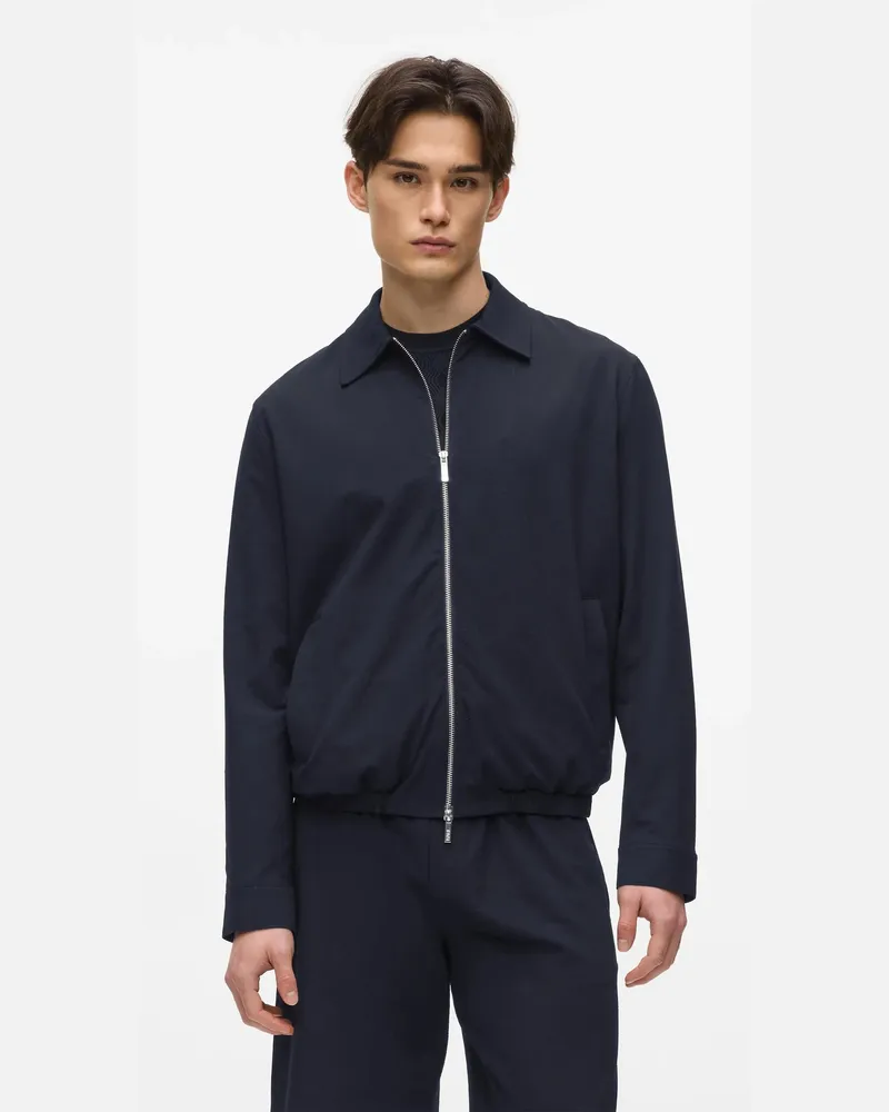 Karl Lagerfeld Blouson-jacke, Herren, Marineblau, Größe Marineblau