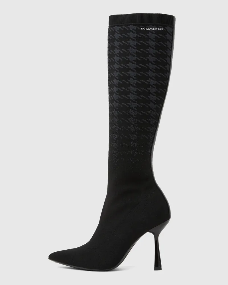 Karl Lagerfeld Pandara Kniehohe Stiefel, Female, Schwarz, Size Black
