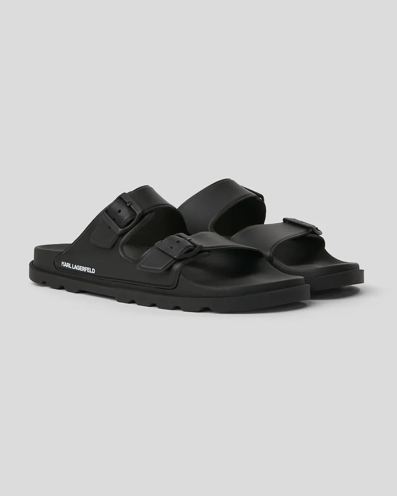 Karl Lagerfeld Kondo Tred Slippers, Mann, Schwarz, Größe Schwarz
