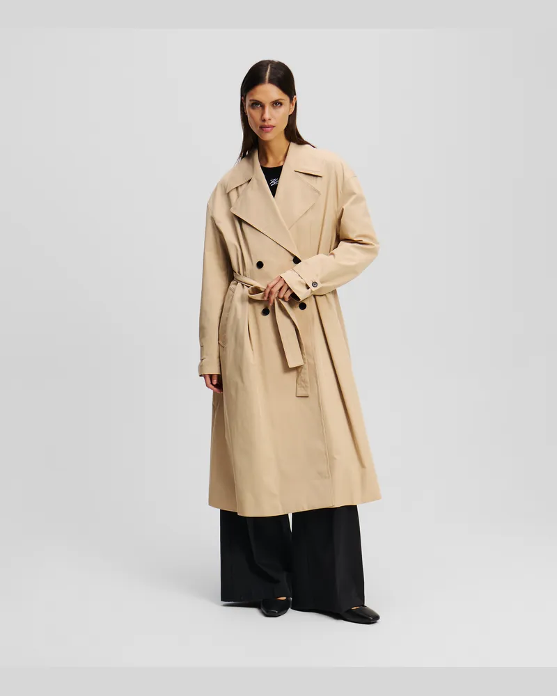 Karl Lagerfeld Trenchcoat, Frau, Nomade, Größe Nomade