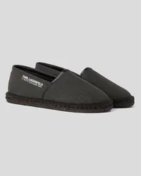 Karl Lagerfeld Rue St-guillaume Kamino locator-espadrilles, Mann, Schwarz Schwarz