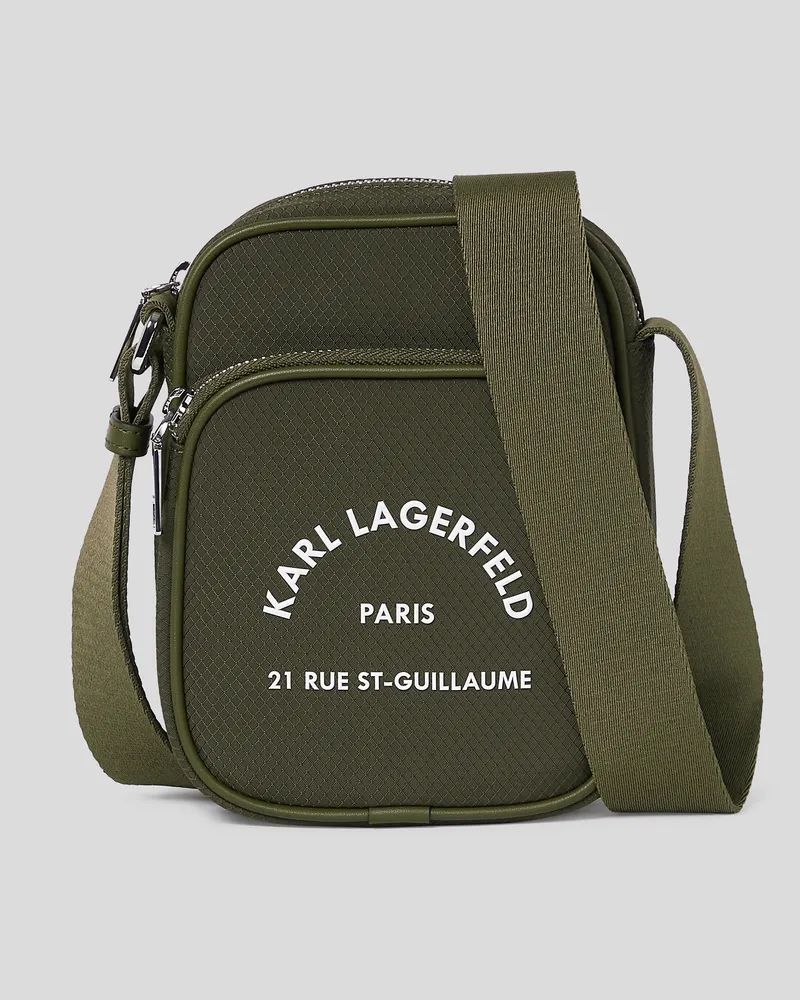 Karl Lagerfeld Rue St-guillaume Umhängetasche, Mann, Khaki, Größe Khaki