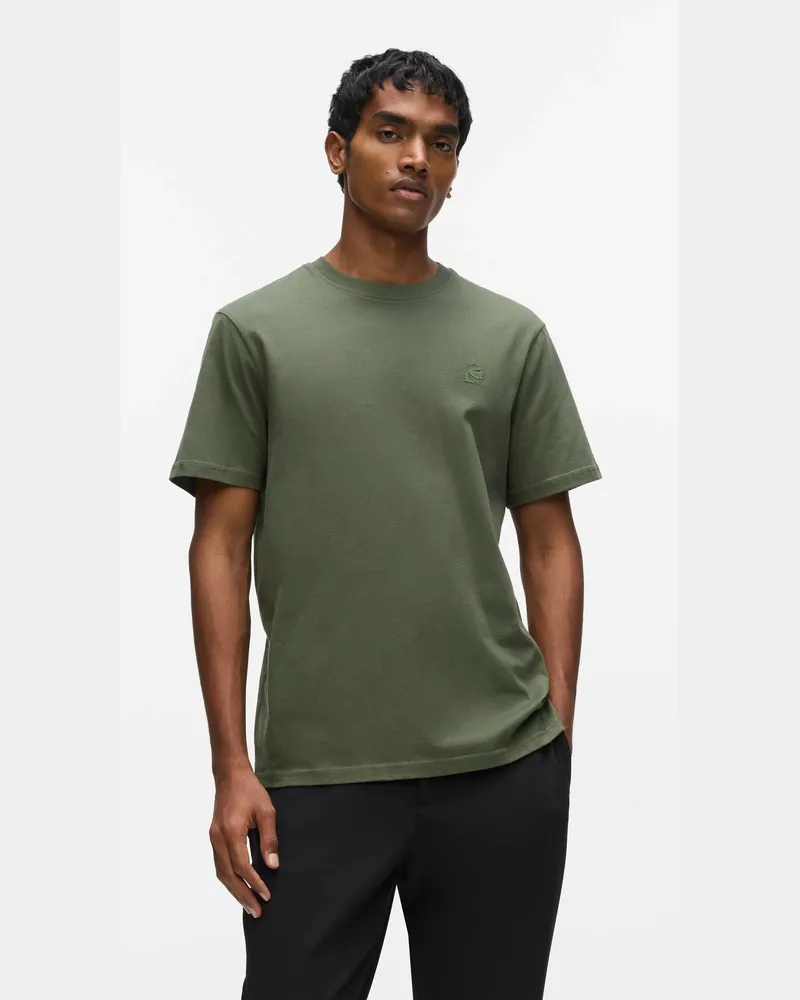 Karl Lagerfeld Rue St-guillaume Legeres T-shirt, Herren, Peacoat, Größe Peacoat