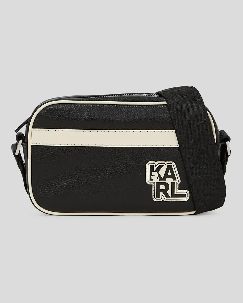 Karl Lagerfeld K/athleisure Kameratasche, Mann, Schwarz, Größe Schwarz