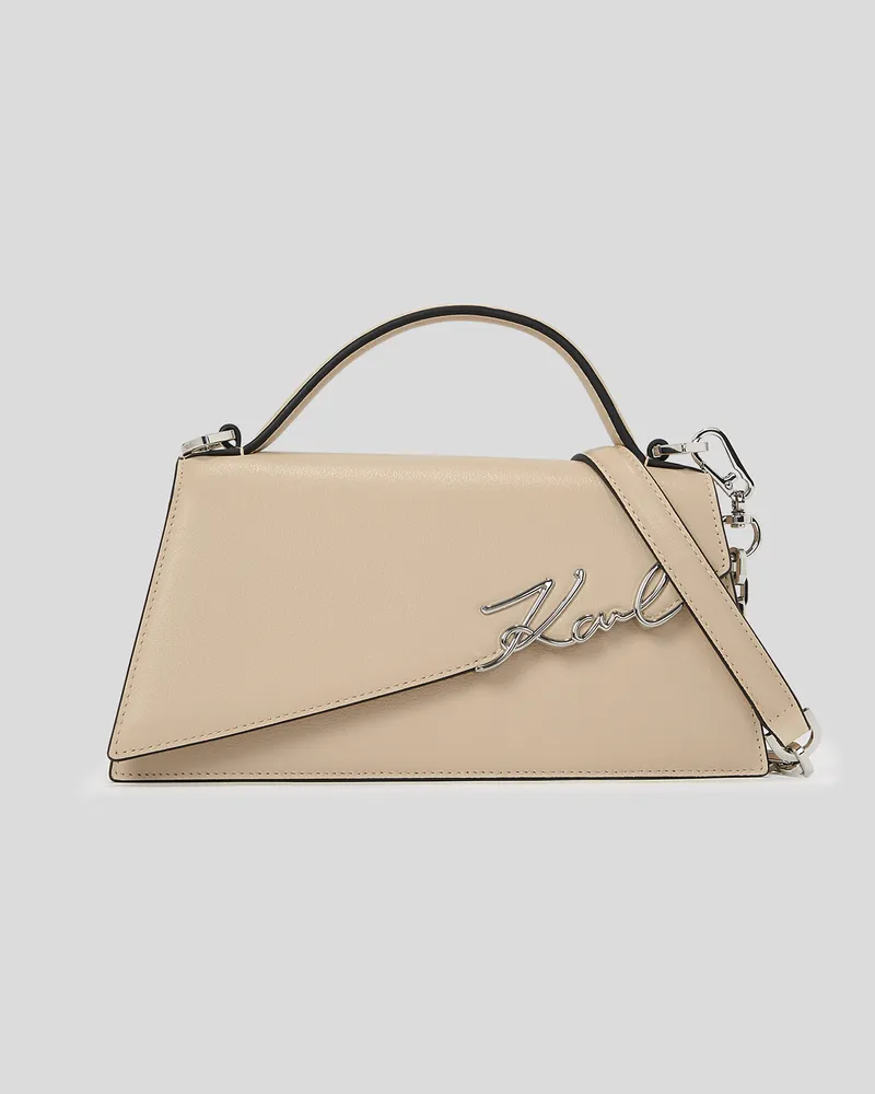 Karl Lagerfeld K/signature schmale Umhängetasche, Frau, Trench Beige, Größe Trench