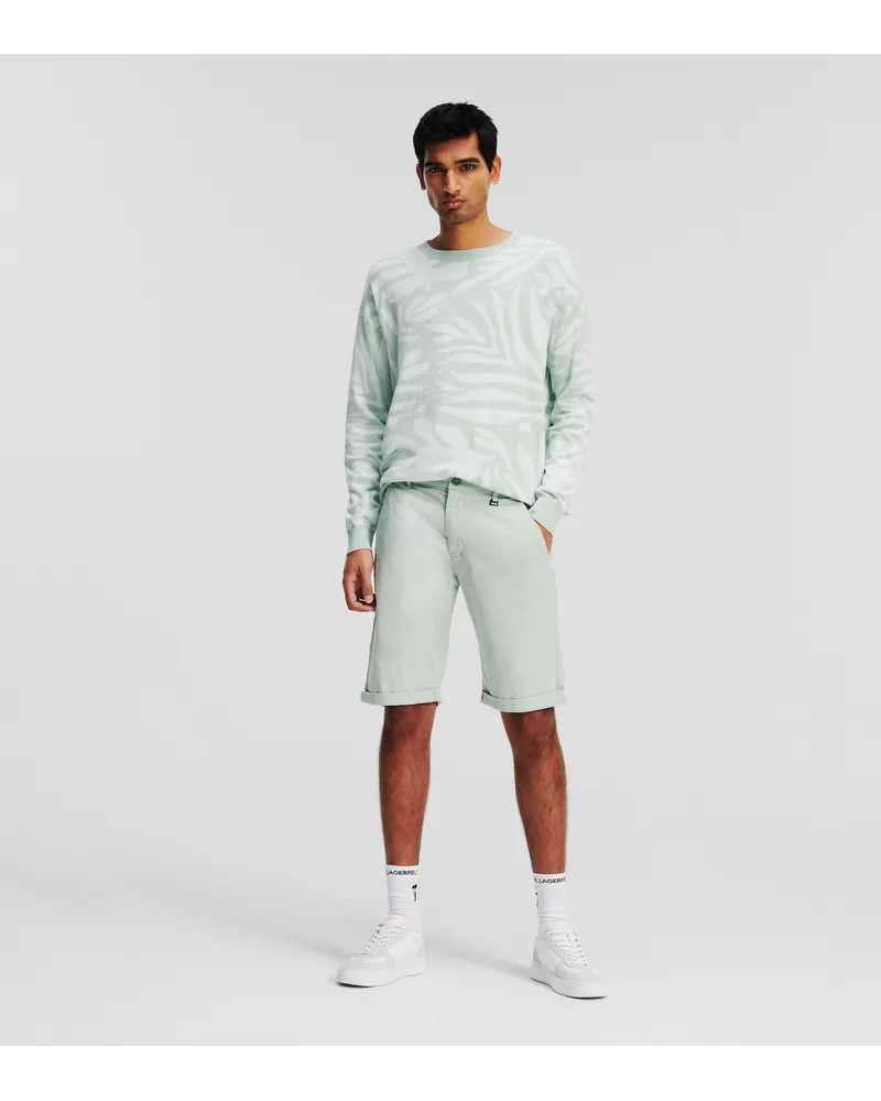 Karl Lagerfeld Chino-shorts, Mann, Mint Mint