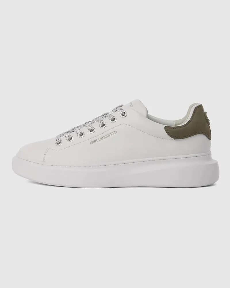 Karl Lagerfeld Herren, Weiss/grün, Größe Weiss