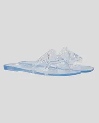 Karl Lagerfeld Signature jelly-sandalen, Frau, Hellblau Hellblau