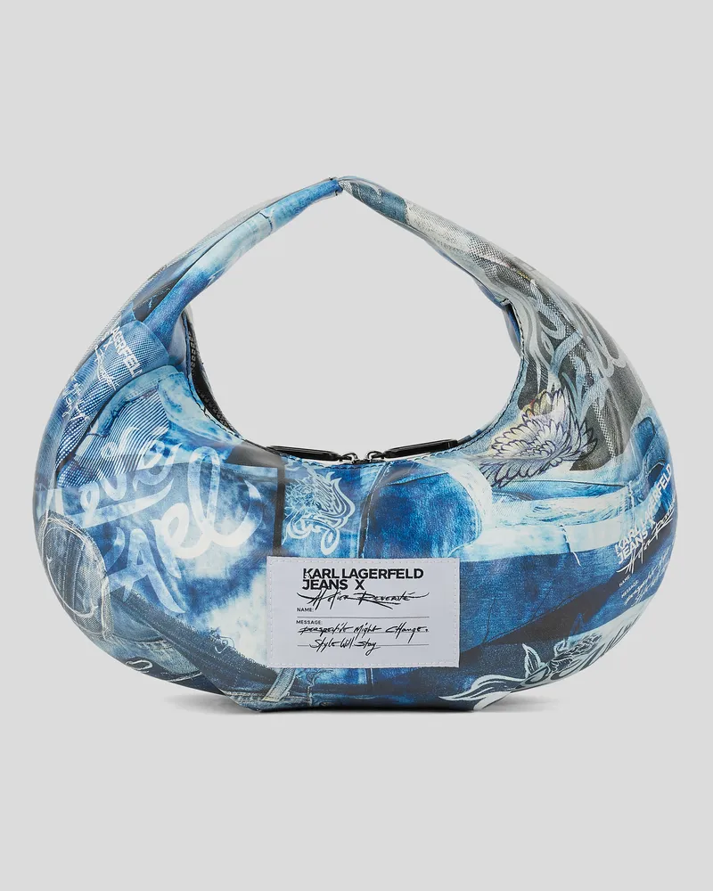 Karl Lagerfeld Klj x atelier reservé Hobo-tasche, Frau, Reserve Blau, Größe Reserve