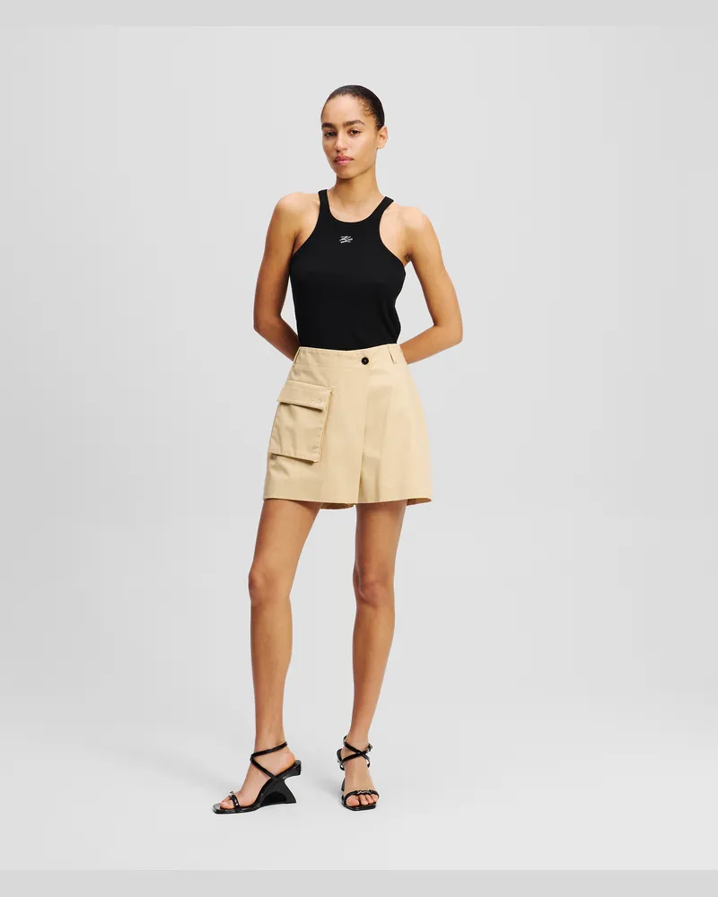 Karl Lagerfeld Skort Mit Aufgesetzter Tasche, Frau, Nomade, Größe Nomade