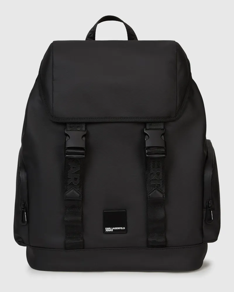 Karl Lagerfeld Venture Rucksack, Herren, Schwarz, Größe Schwarz