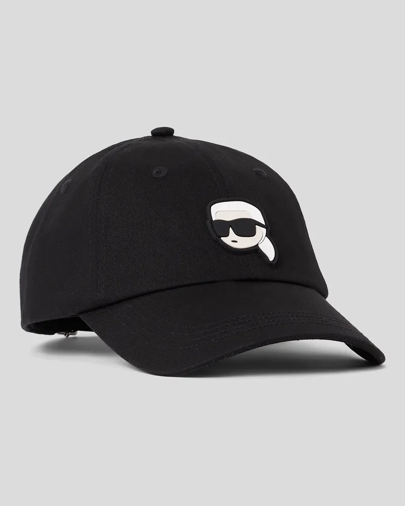 Karl Lagerfeld Ikon -kappe, Mann, Schwarz, Größe Schwarz