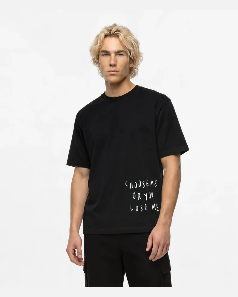 Karl Lagerfeld Klj X Pietro Terzini Boxiges T-shirt, Herren, Schwarz, Größe Schwarz
