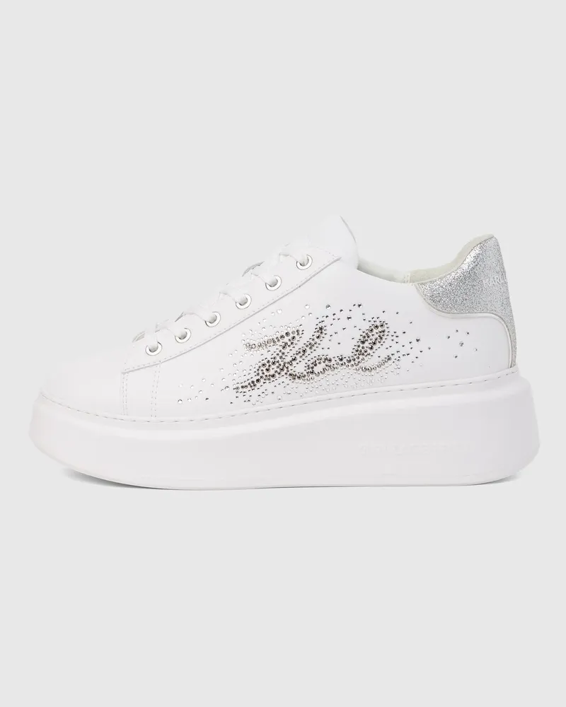 Karl Lagerfeld Damen, Weiss/silber, Größe Weiss