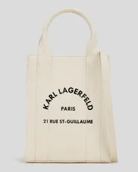 Karl Lagerfeld Rue st-guillaume Kleine Quadratische Tote-bag, Frau, Natur Natur