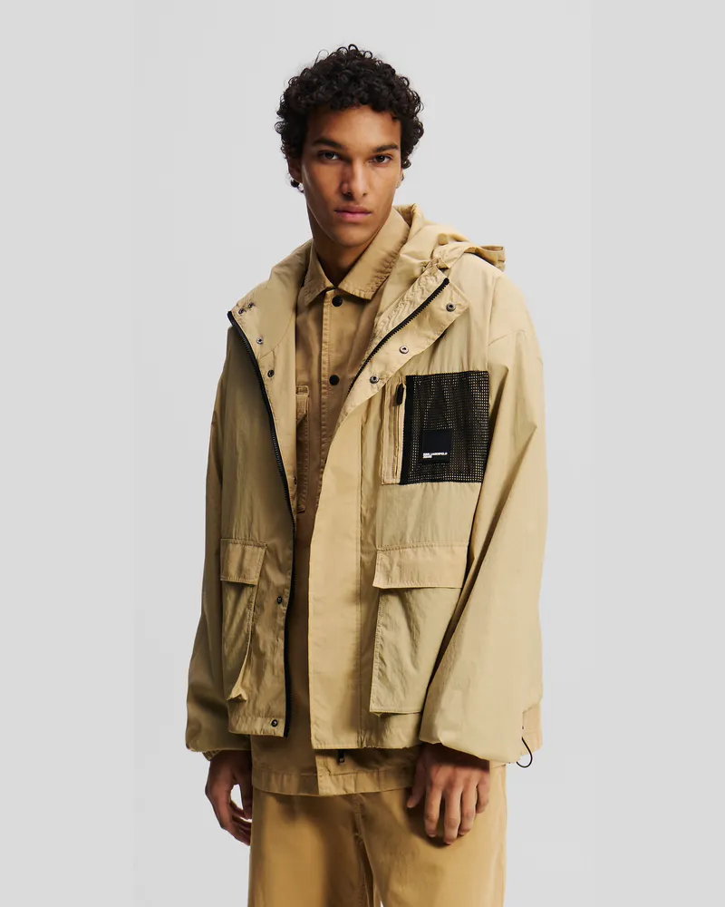 Karl Lagerfeld Utility-jacke, Mann, Maisstengel, Größe Maisstengel