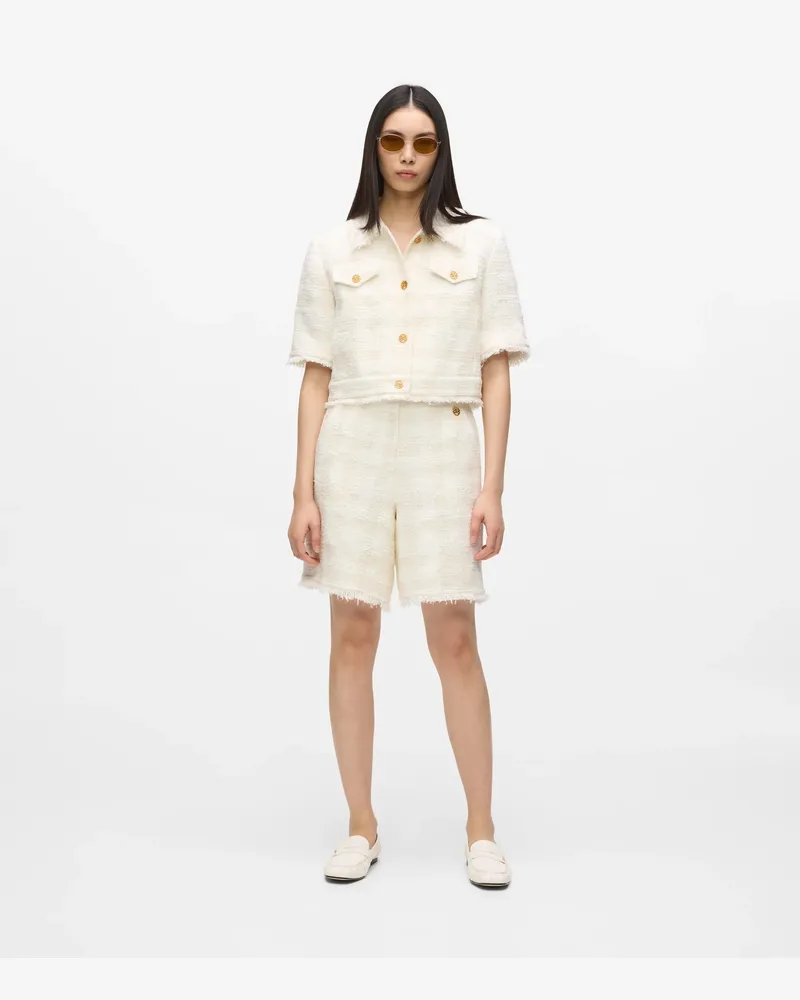 Karl Lagerfeld Bouclé-bermudashorts, Damen, Pristine, Größe Pristine