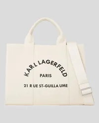 Karl Lagerfeld Rue st-guillaume Kleine Quadratische Tote-bag, Frau, Natur Natur