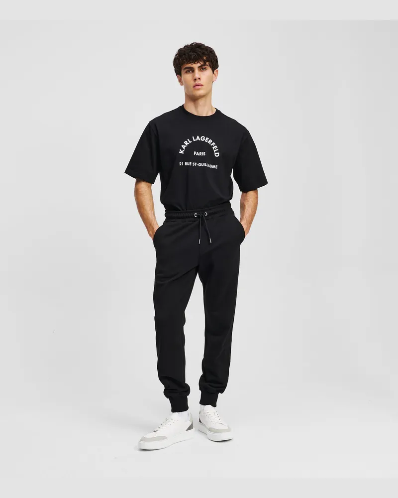Karl Lagerfeld Kameo Trainingshose, Herren, Schwarz, Größe Schwarz