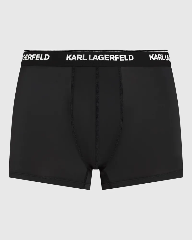 Karl Lagerfeld Micro-boxershorts Mit Logo – 3er-pack, Herren, Schwarz, Größe Schwarz