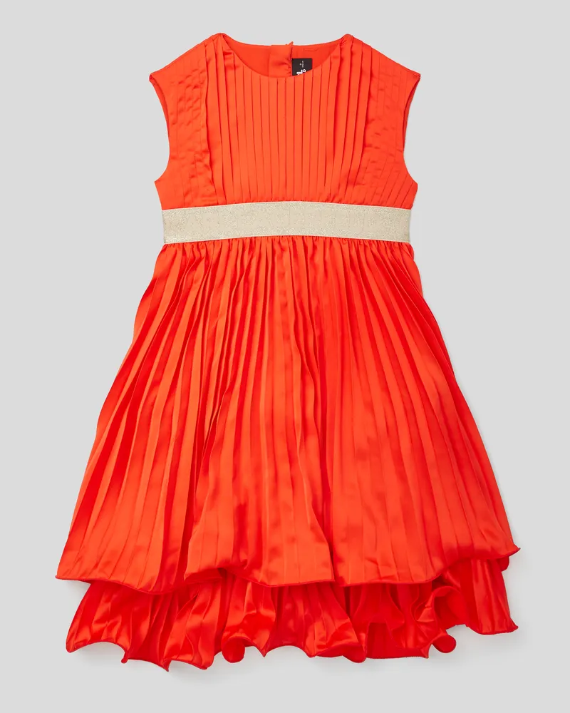 Karl Lagerfeld Partykleid Mit Logo Für Mädchen, unisex, Orange, Größe Orange