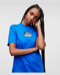 Karl Lagerfeld Klj Kurzärmliges T-shirt, Frau, Klj Blue Klj