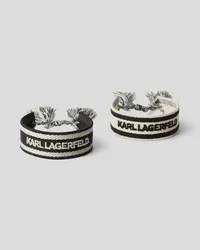 Karl Lagerfeld K/essential Geflochtenes Armband – 2er-set, Frau, Multi Multi