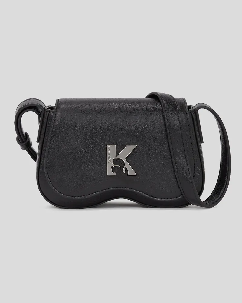 Karl Lagerfeld Mini-umhängetasche In Sonnenbrillenform, Frau, Schwarz, Größe Schwarz