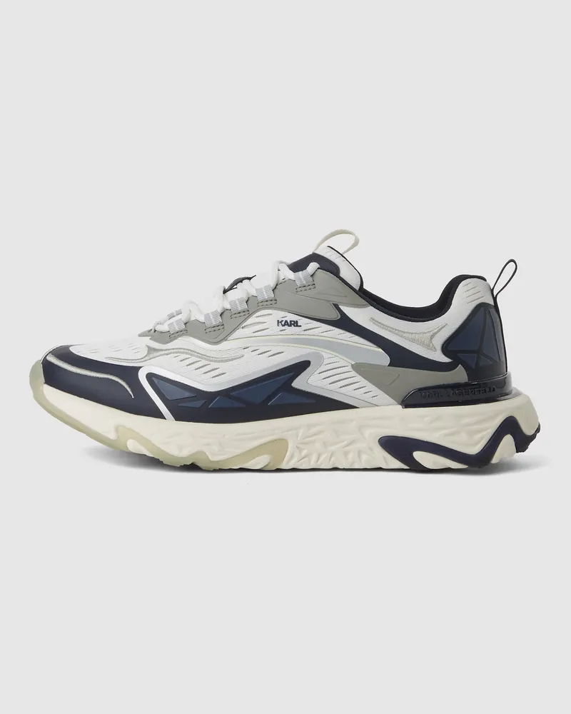 Karl Lagerfeld Blaze Inferno Sneakers, Herren, Marineblau/weiss, Größe Marineblau