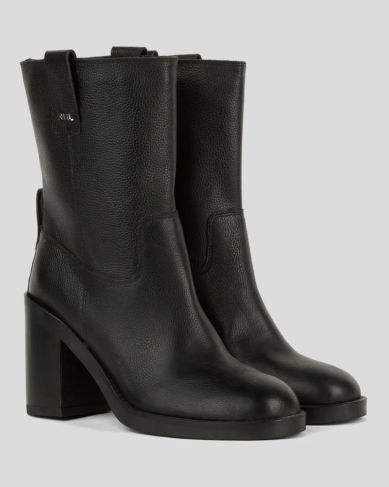 Karl Lagerfeld Brooklyn stiefeletten, Frau, Schwarz, Größe Schwarz
