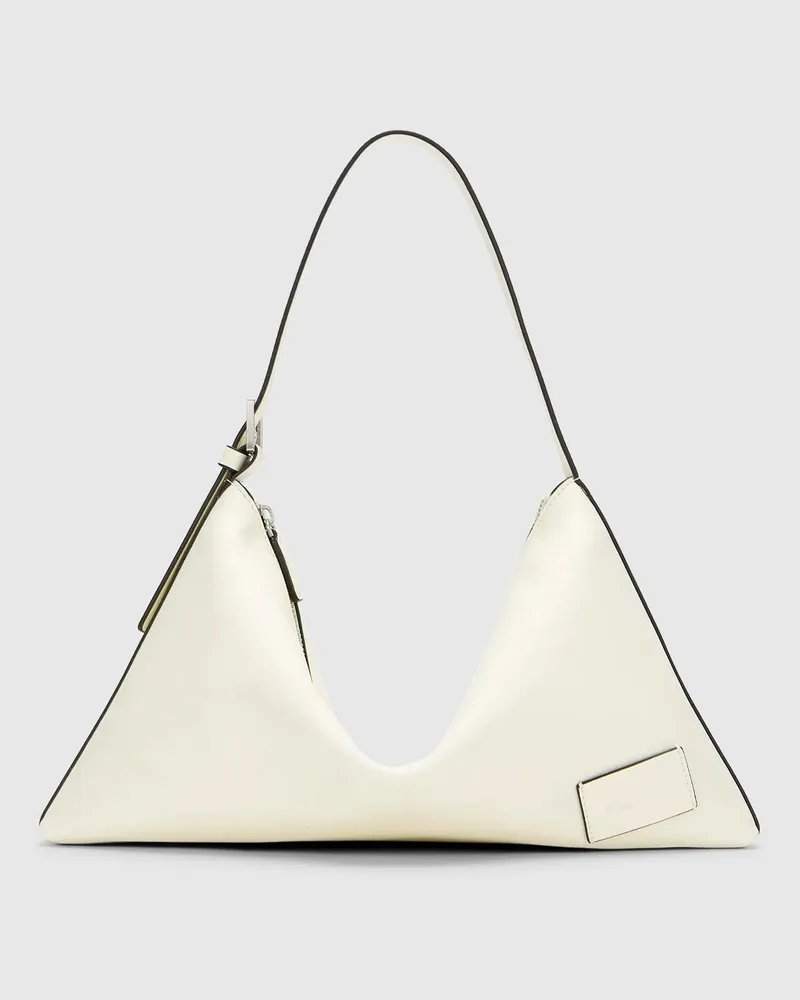 Karl Lagerfeld Origami-schultertasche, Female, Reiher, Size White