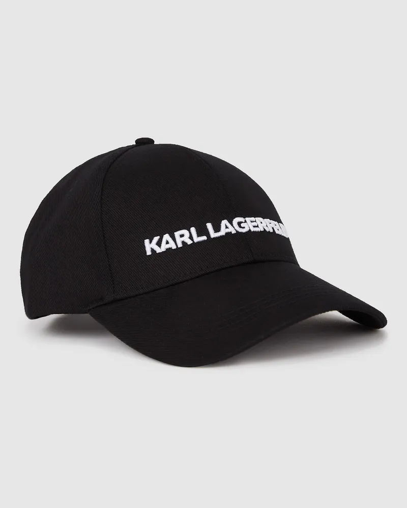 Karl Lagerfeld K/essential Kappe, Herren, Schwarz, Größe Schwarz