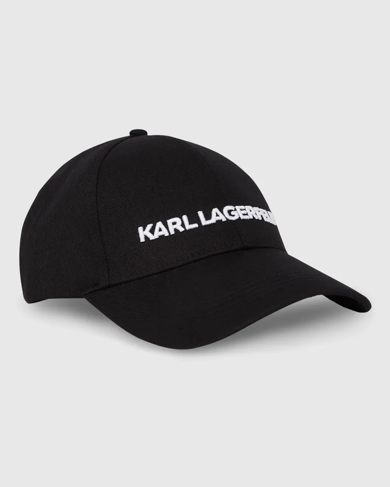 Karl Lagerfeld K/essential Kappe, Herren, Schwarz, Größe Schwarz