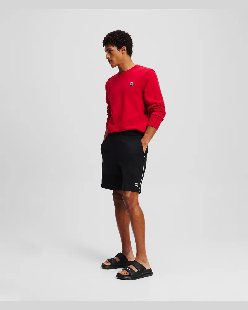 Karl Lagerfeld Ikon Shorts, Mann, Schwarz, Größe Schwarz