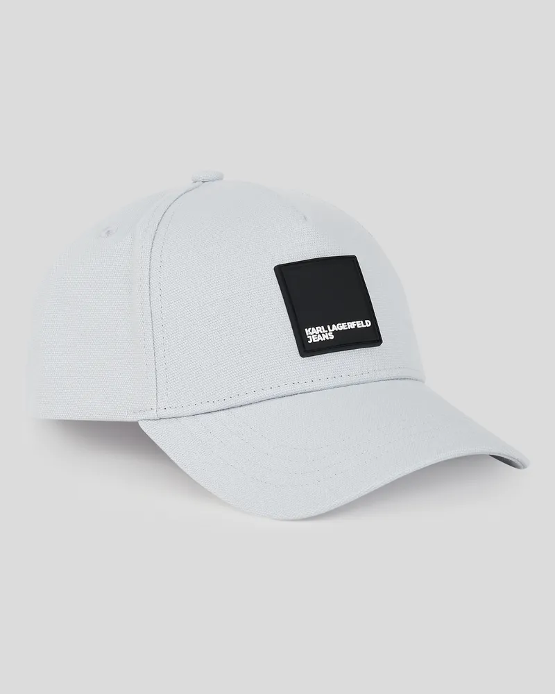 Karl Lagerfeld Kappe Mit Logo-aufnäher, Mann, Hoher Anstieg, Größe Hoher