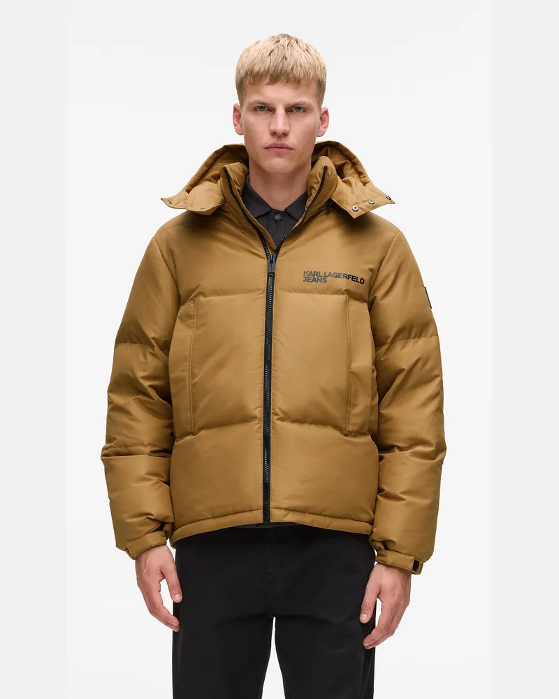 Karl Lagerfeld Puffer-jacke, Herren, Streifenhörnchen, Größe Streifenhörnchen