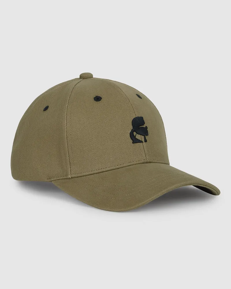 Karl Lagerfeld K/kameo Kappe Mit Stickerei, Herren, Twill, Größe Twill