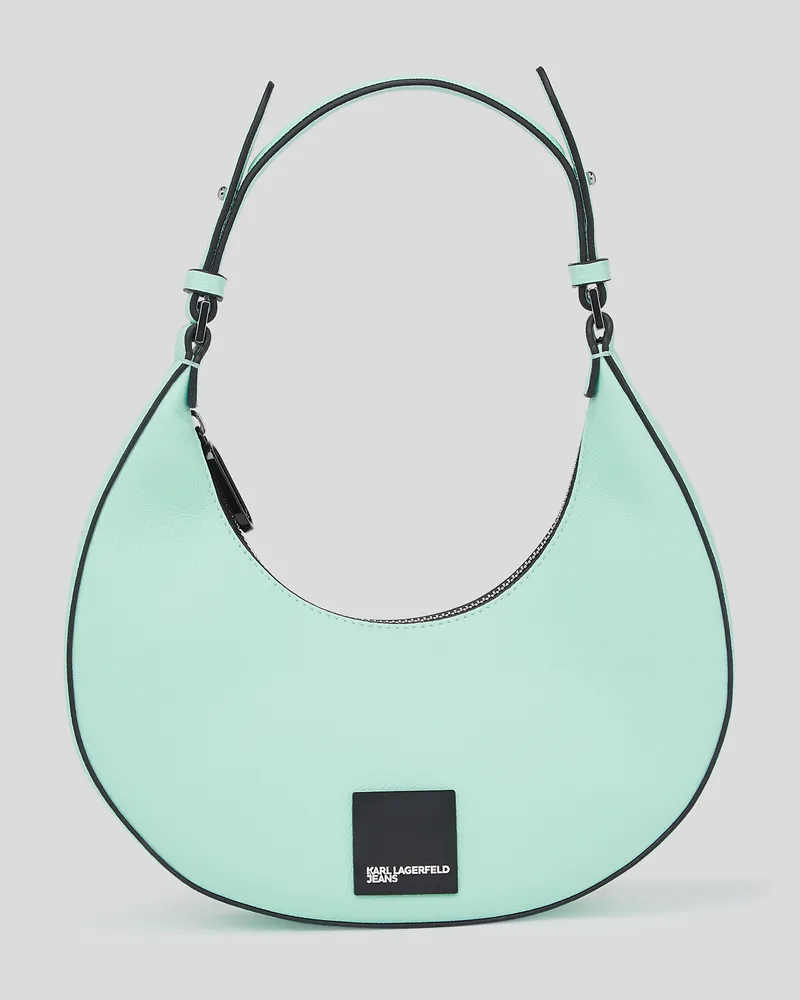 Karl Lagerfeld Kleine Halbmond-schultertasche, Frau, Bucht, Größe Bucht