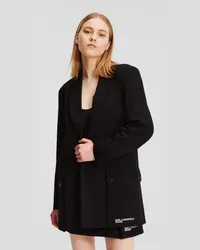 Karl Lagerfeld Klj blazer, Frau, Schwarz Schwarz