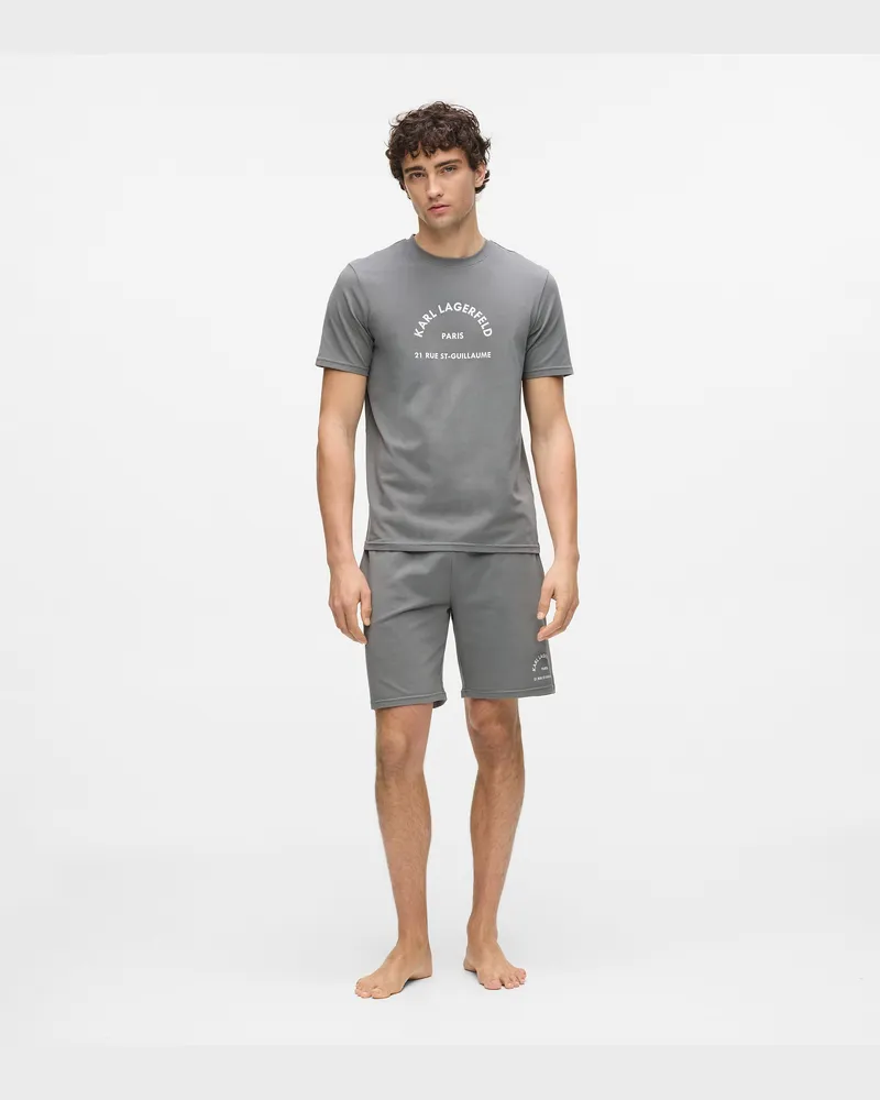 Karl Lagerfeld Rue St-guillaume Pyjama-set, Herren, Magnet, Größe Magnet