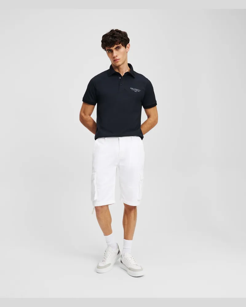 Karl Lagerfeld Cargoshorts, Herren, Weiss, Größe Weiss