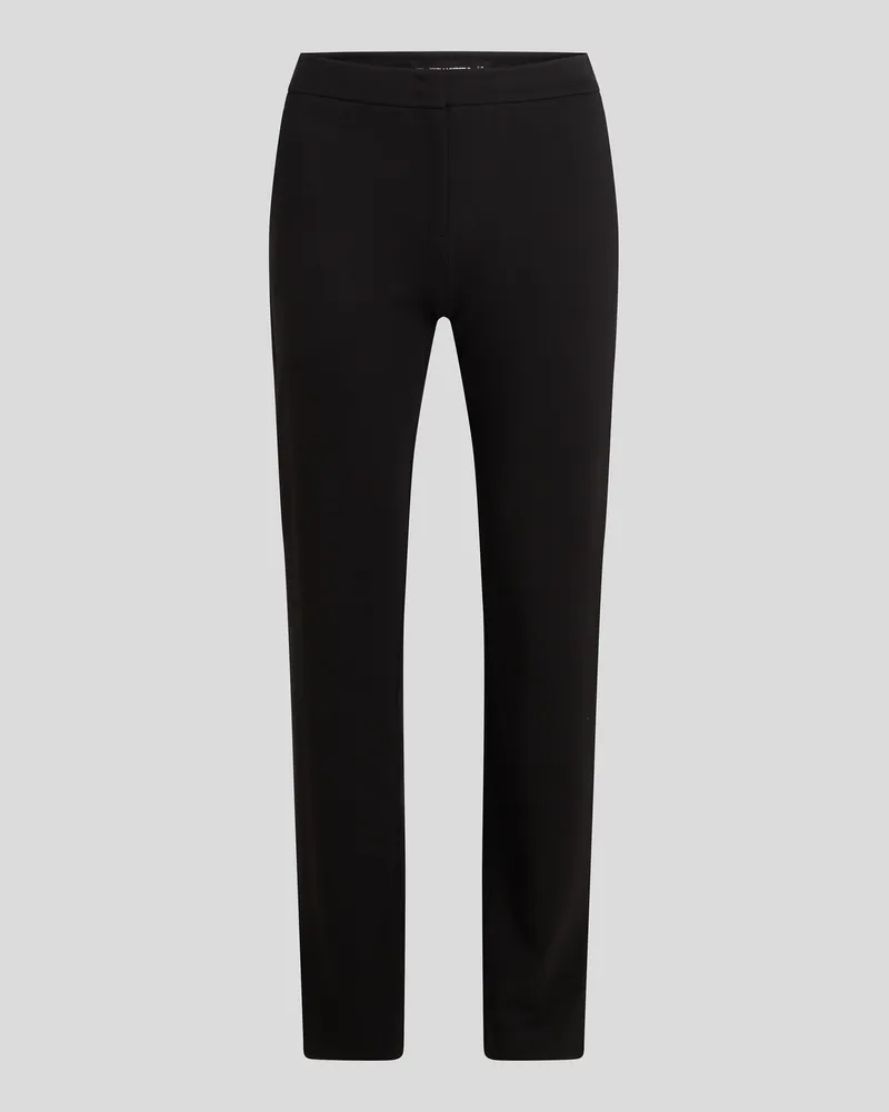 Karl Lagerfeld Punto-hose, Frau, Schwarz, Größe Schwarz