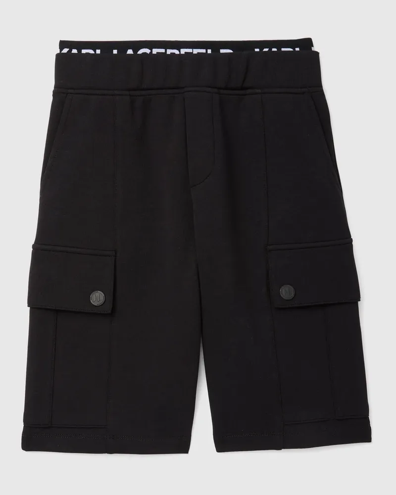 Karl Lagerfeld Cargo-shorts Für Jungen, Schwarz, Größe Schwarz