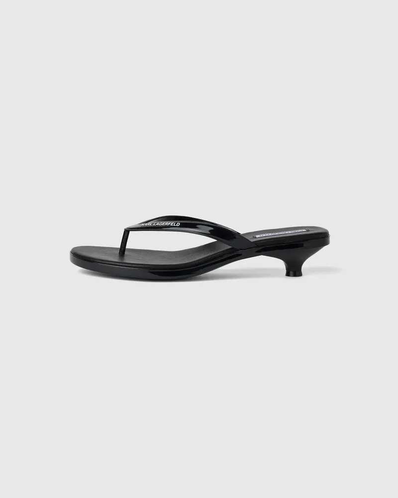 Karl Lagerfeld Jelly-sandalen Mit Absatz, Damen, Schwarz, Größe: 41 Schwarz