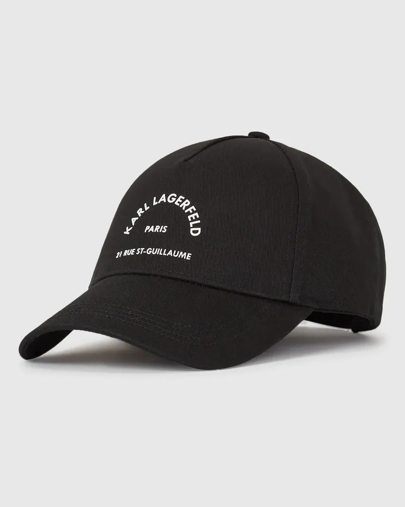 Karl Lagerfeld Rue St-guillaume Kappe, Female, Schwarz, Size Black