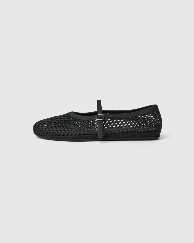 Karl Lagerfeld Jelly-ballerinas Mit Riemchen, Damen, Schwarz, Größe Schwarz