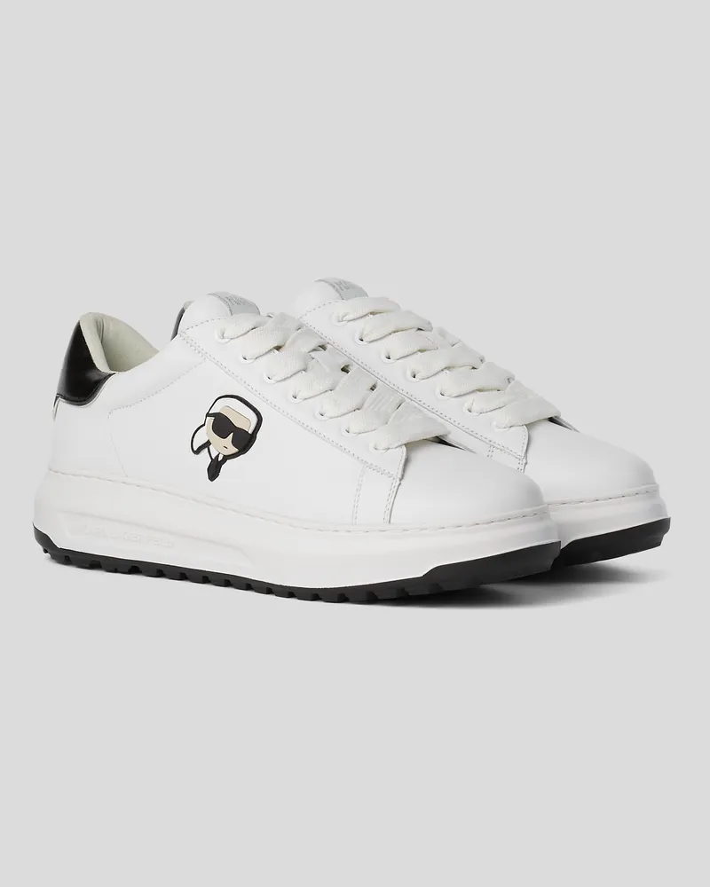 Karl Lagerfeld Ikon nft kapri stollen-sneaker, Mann, Weiss, Größe Weiss